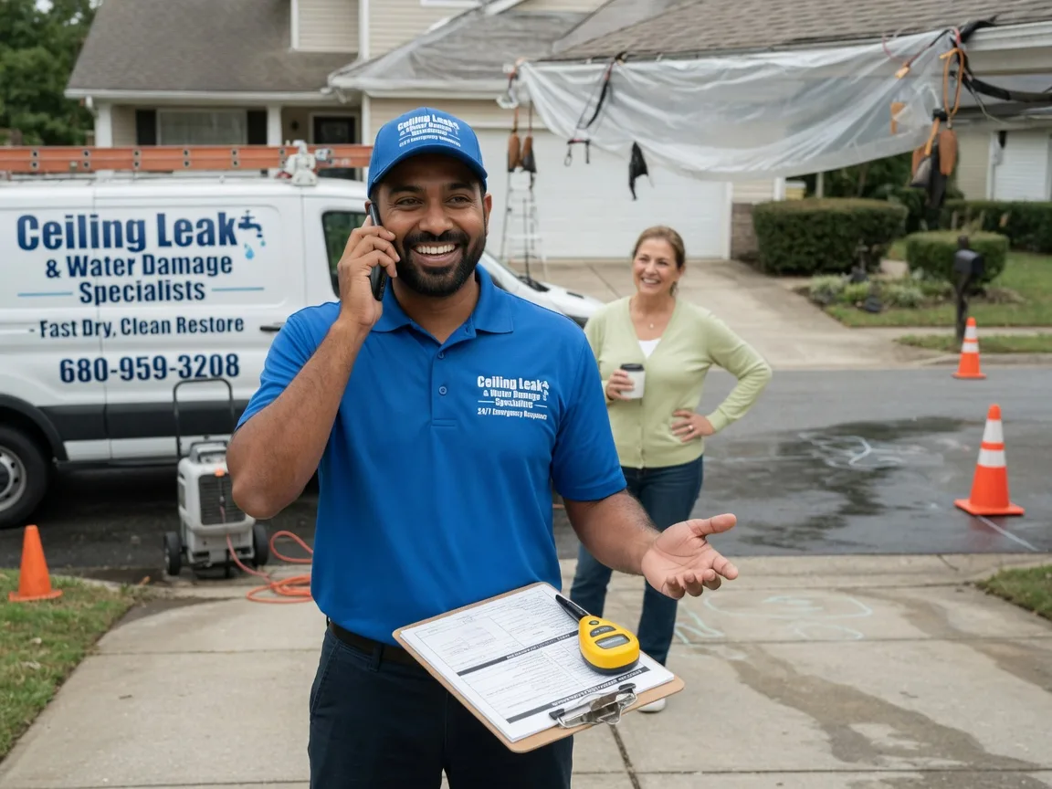 Ceiling Leak Cleanup Myerstown, PA FAQs
